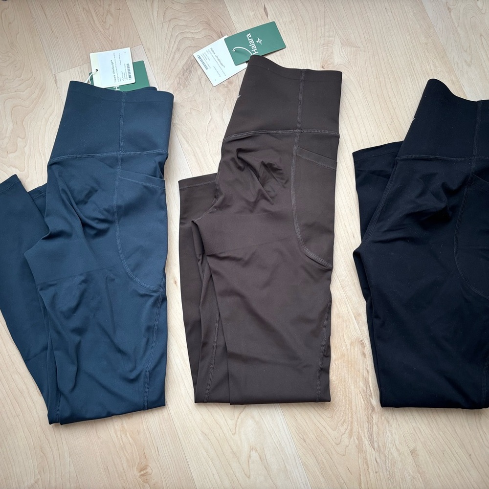 Halara SMALL UltraSculpt High-Waist/Booty lifting Leggings Bundle